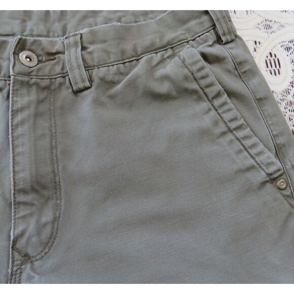 Duluth Trading Co Men's Ballroom Fit Trim Pants  32/30   Olive Green GUC - Picture 13 of 16